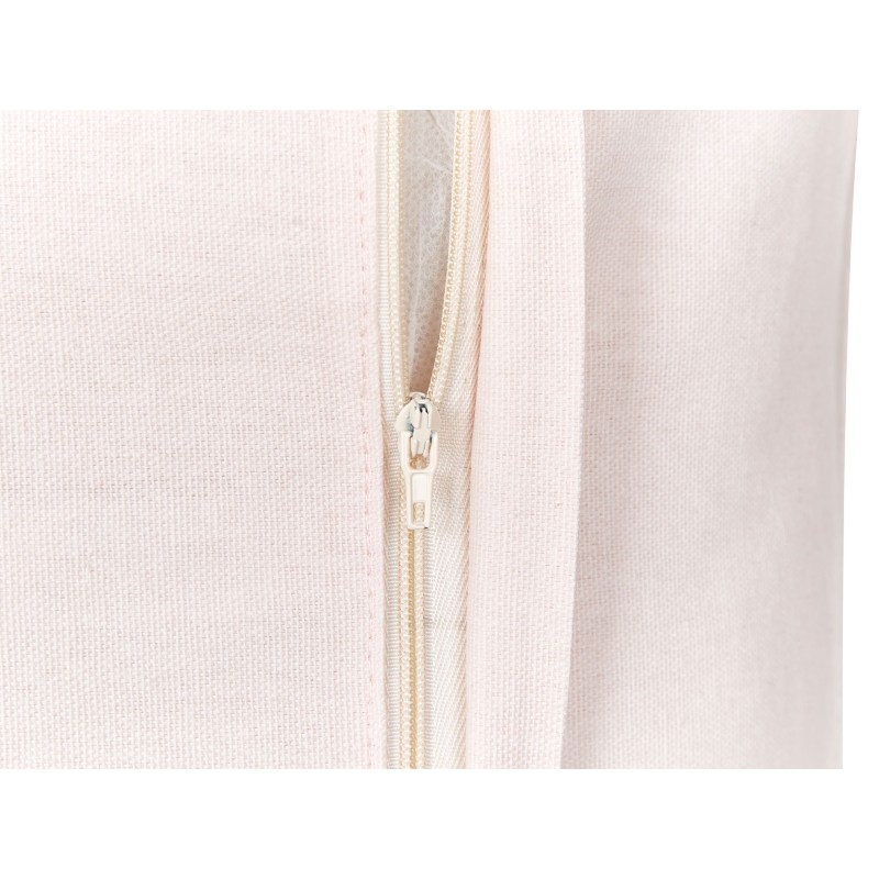 Poduszka dekoracyjna EXACUM Welur 45 x 45 cm Biały Wzór świąteczny