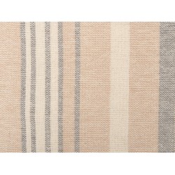 Koc YARSELI Bawełna 130 x 170 cm Beżowy