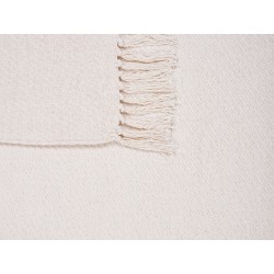 Koc YARSA Bawełna 125 x 150 cm Beżowy