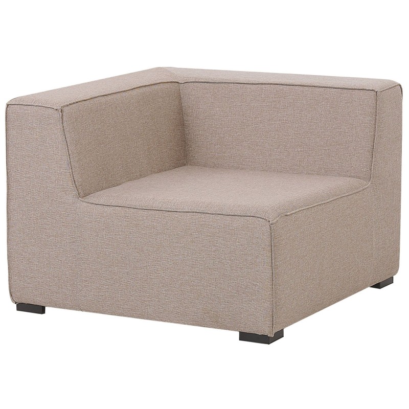 Narożnik ogrodowy z otomaną dla 7 osób AREZZO Prawostronny Modułowy Beżowy