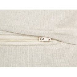 Zestaw 2 poduszek dekoracyjnych DAUR Bawełna 30 x 50 cm Biały Wzór geometryczny