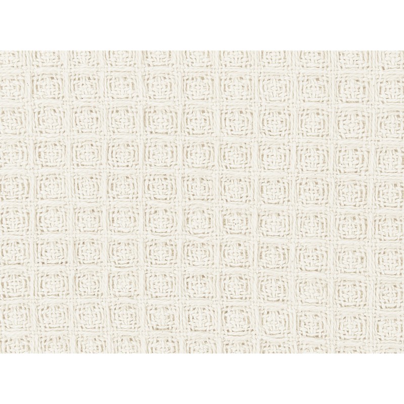 Narzuta na łóżko CHAGYL Bawełna 150 x 200 cm Jasnobeżowy