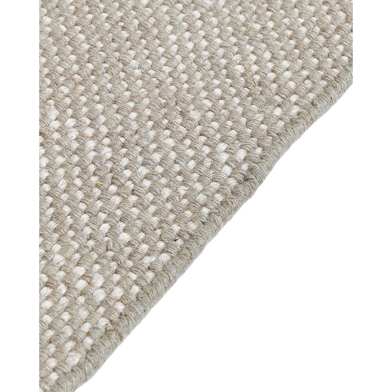 Dywan wełniany 140 x 200 cm szary TEKELER