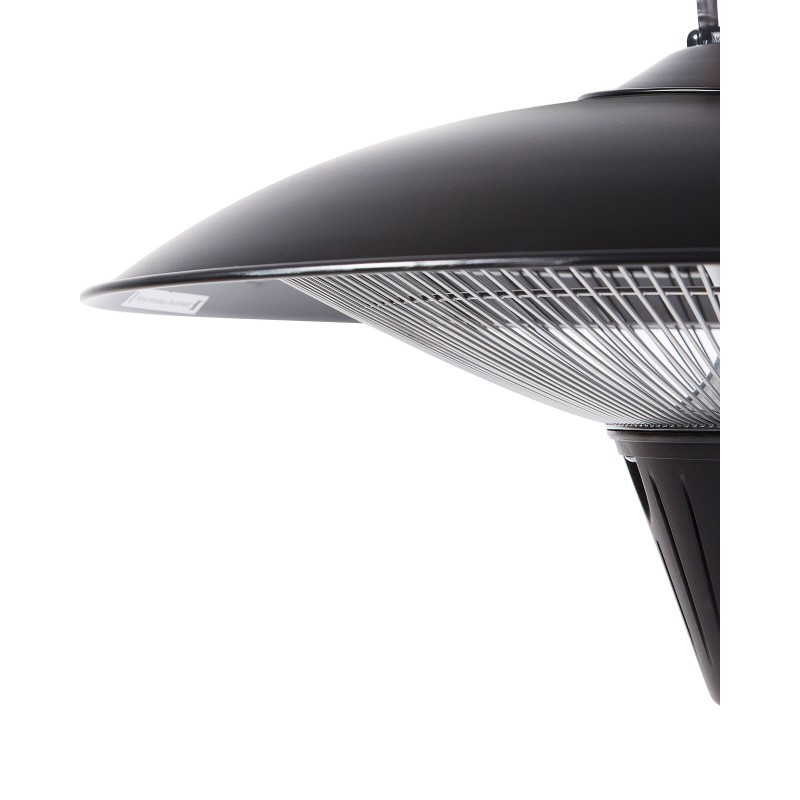 Promiennik na podczerwień wiszący KABA 1800 W Czarny