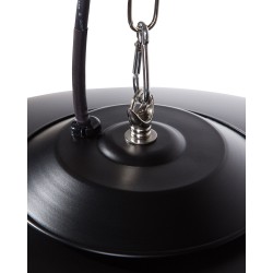 Promiennik na podczerwień wiszący KABA 1800 W Czarny