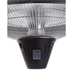 Promiennik na podczerwień wiszący KABA 1800 W Czarny