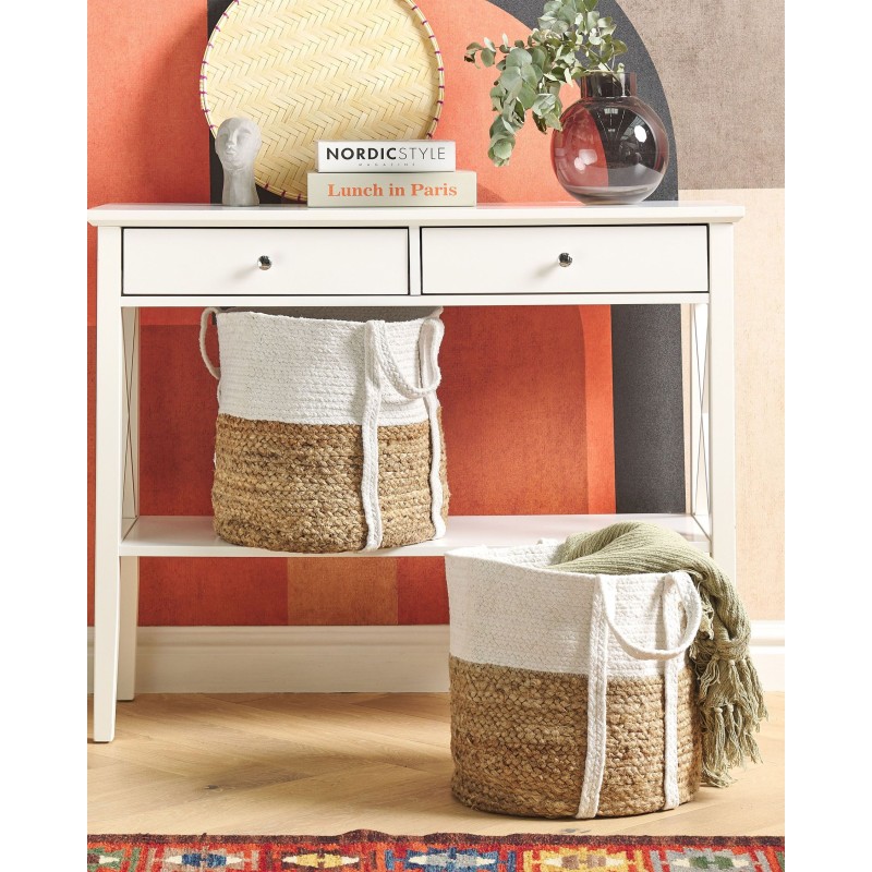 Zestaw 2 koszy BELLPAT Juta Naturalny