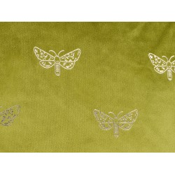 Zestaw 2 poduszek dekoracyjnych YUZURI Welur 45 x 45 cm Jasnozielony Wzór zwierzęcy