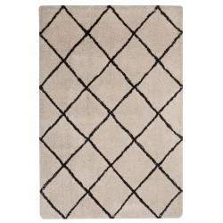 Dywan shaggy 140 x 200 cm beżowy ADALAR