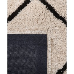 Dywan shaggy 140 x 200 cm beżowy ADALAR