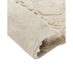 Dywan bawełniany 160 x 230 cm beżowy AKSARAY