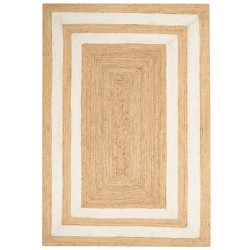 Dywan z juty 200 x 300 cm beżowy GEMEREK