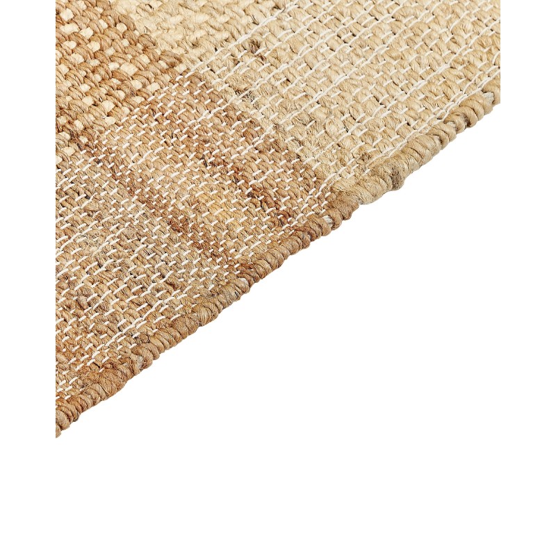 Dywan z juty 80 x 150 cm beżowy KARKIN
