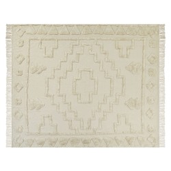 Koc CHACK Bawełna 220 x 240 cm Beżowy