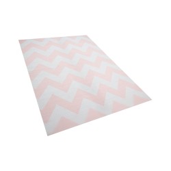 Dywan zewnętrzny 160 x 230 cm różowy KONARLI