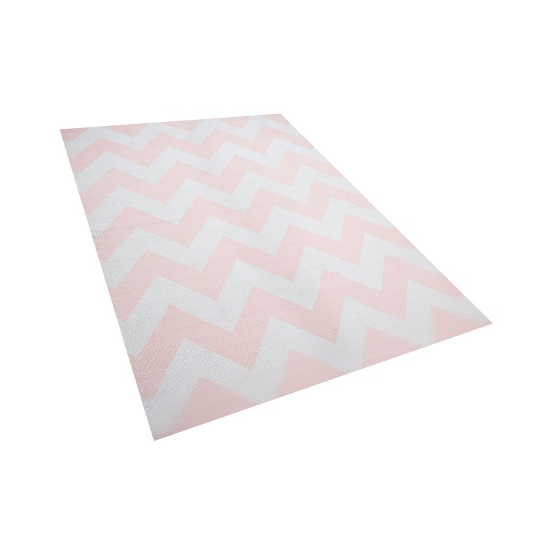 Dywan zewnętrzny 160 x 230 cm różowy KONARLI