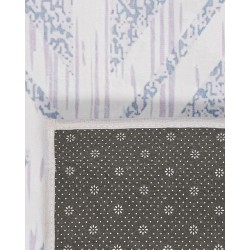 Dywan 140 x 200 cm szaro-żółty KARGI