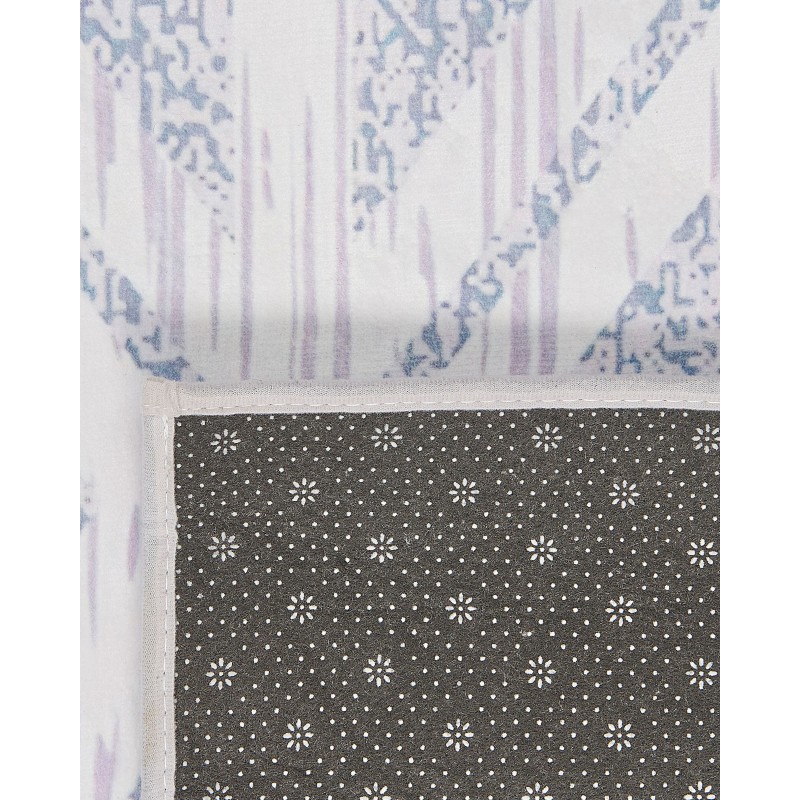 Dywan 140 x 200 cm szaro-żółty KARGI