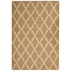 Dywan z juty 160 x 230 cm beżowy MERMER