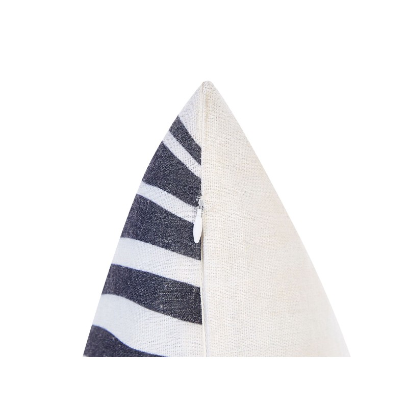 Zestaw 2 poduszek dekoracyjnych MANKETTI 45 x 45 cm Żółty Wzór zwierzęcy