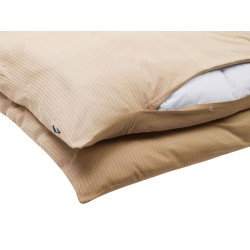 Komplet pościeli AVONDALE Bawełna satynowa 200 x 220 cm Beżowy