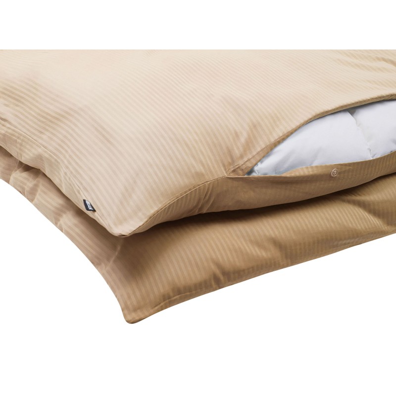 Komplet pościeli AVONDALE Bawełna satynowa 200 x 220 cm Beżowy