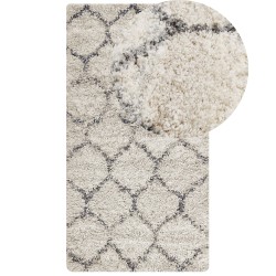 Dywan shaggy 80 x 150 cm beżowo-szary YEREVAN