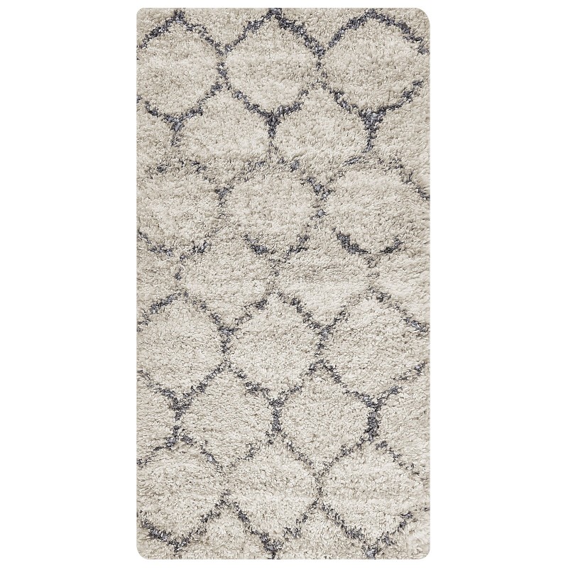 Dywan shaggy 80 x 150 cm beżowo-szary YEREVAN