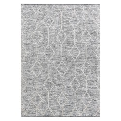 Dywan 140 x 200 cm szaro-beżowy EDREMIT