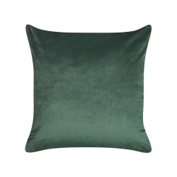 Zestaw 2 poduszek dekoracyjnych PHILODENDRON Welur 45 x 45 cm Szmaragdowy Wzór abstrakcyjny