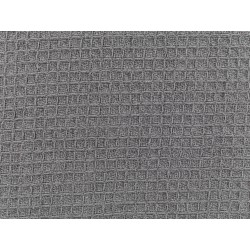 Narzuta na łóżko RAGALA Bawełna 220 x 240 cm Ciemnoszary