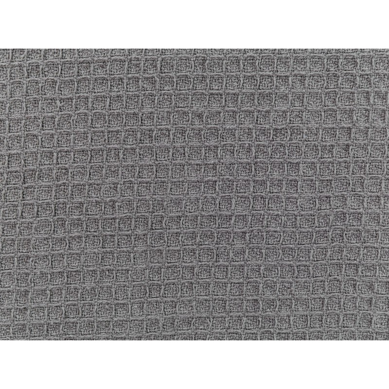 Narzuta na łóżko RAGALA Bawełna 220 x 240 cm Ciemnoszary