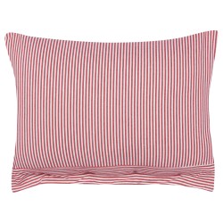 Zestaw 2 poduszek dekoracyjnych AALITA Bawełna 40 x 60 cm Czerwony W paski