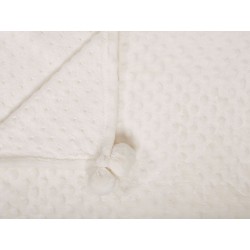 Koc SAMUR 150 x 200 cm Złamana biel