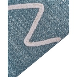 Dywan zewnętrzny 140 x 200 cm niebieski YAVU