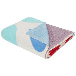 Koc KOHAT Bawełna 130 x 170 cm Kolorowy