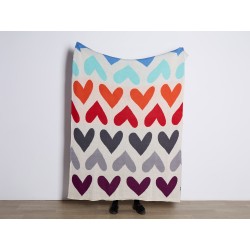 Koc KOHAT Bawełna 130 x 170 cm Kolorowy