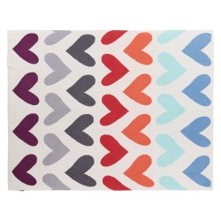 Koc KOHAT Bawełna 130 x 170 cm Kolorowy