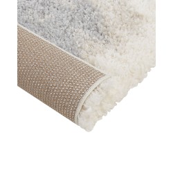 Dywan shaggy 200 x 300 cm biało-szary MARTUNI