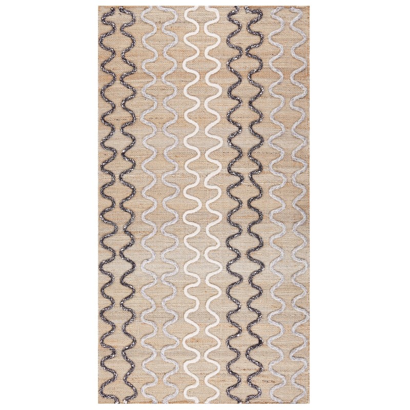 Dywan jutowy 80 x 150 cm beżowy SOGUT