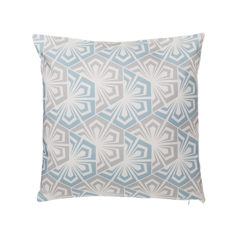 Zestaw 2 poduszek dekoracyjnych PRIMROSE 45 x 45 cm Błękitny Ikat