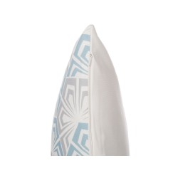 Zestaw 2 poduszek dekoracyjnych PRIMROSE 45 x 45 cm Błękitny Ikat