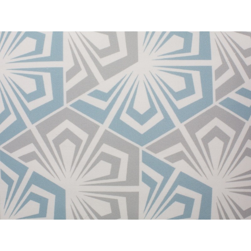 Zestaw 2 poduszek dekoracyjnych PRIMROSE 45 x 45 cm Błękitny Ikat