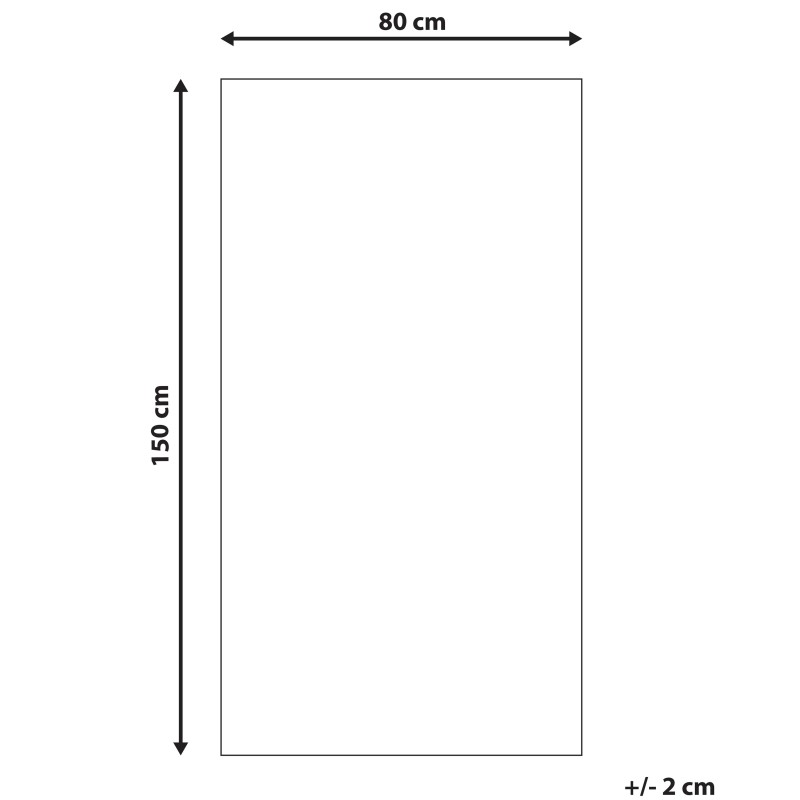 Dywan 80 x 150 cm wielokolorowy PELITLI