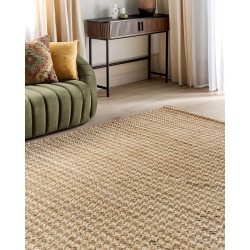 Dywan z juty 200 x 300 cm beżowy ARAPTEPE