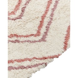 Dywan bawełniany 80 x 150 cm beżowo-różowy KASTAMONU