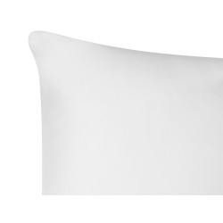 Zestaw 2 poduszek TRIGLAV Niska Poliester 80 x 80 cm Biały