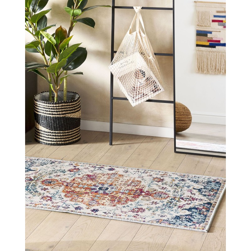 Dywan 60 x 200 cm wielokolorowy ENAYAM