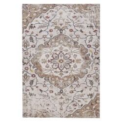 Dywan 140 x 200 cm beżowo-brązowy KATTAKKADA