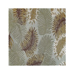 Dywan wełniany z motywem roślinnym 200 x 200 cm VIZE